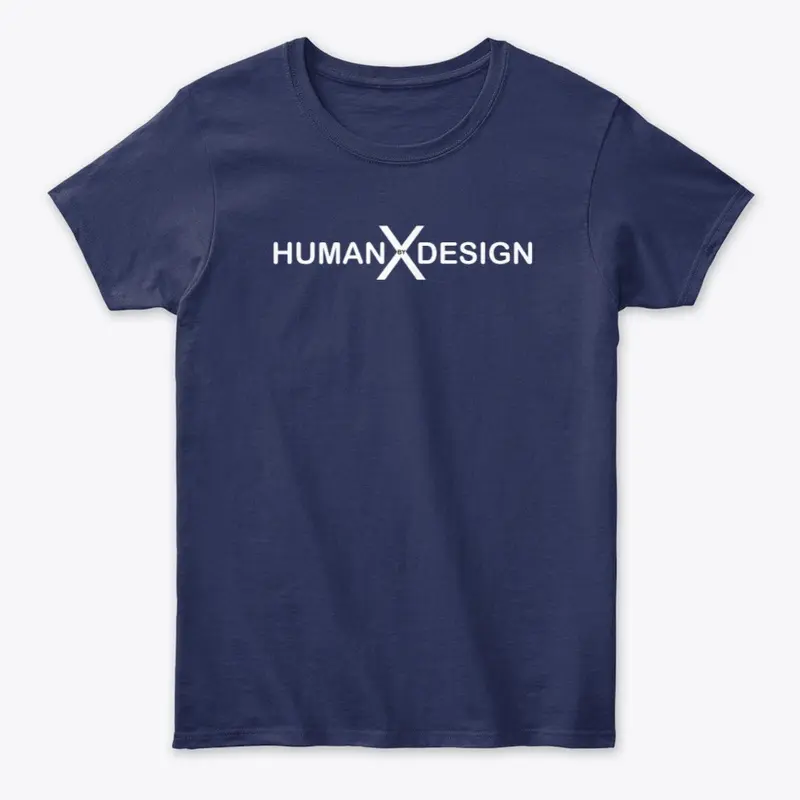 Human by Design - white logo