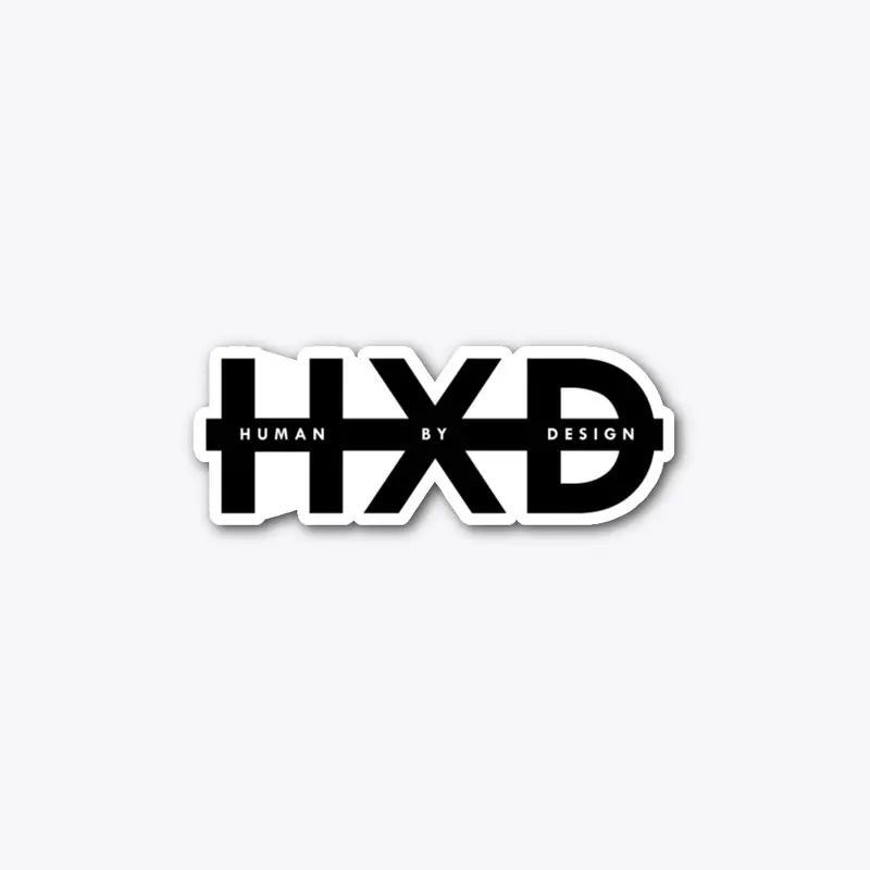 "HXD" Logo sticker