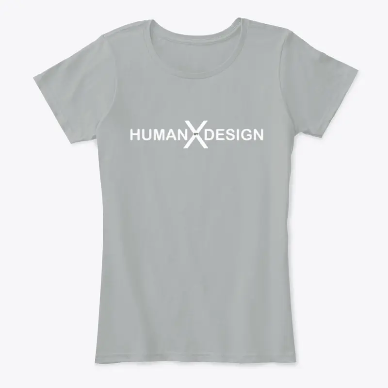 Human by Design - white logo